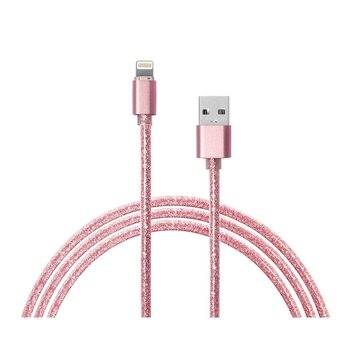 IS Gift Glitter Charging 2M Cable Micro USB/Lightening