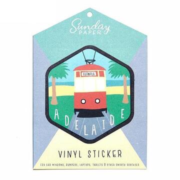 Sunday Paper Adelaide - Vinyl Bumper Sticker