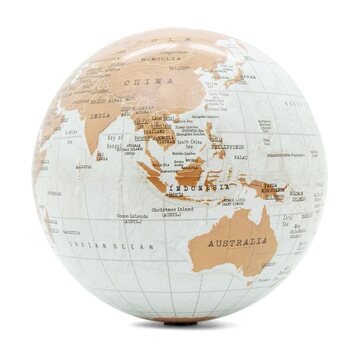 Luckies Revolving Globe of the World