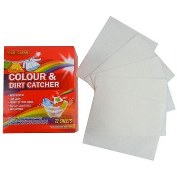Eco-Clean Colour Catcher 72 sheets Prevents Colour Runs