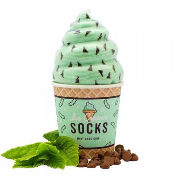 Luckies Ice Cream Socks - Mint Choc Chip