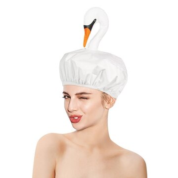 IS Gift Swan Shower Cap