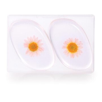 IS GIFT Real Dried Flower Power Silicone Makeup Applicators - Pink