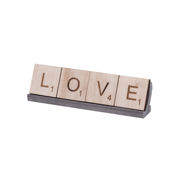 Emporium Love Scrabble Decoration