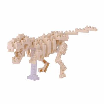 Stegosaurus and Tyrannosaurus Rex Nanoblock Micro Sized Building Block Kawada 