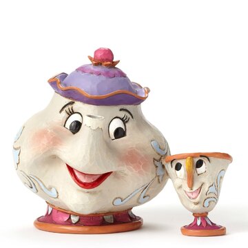 Jim Shore Disney Traditions Mrs Potts and Chip A Mother's Love