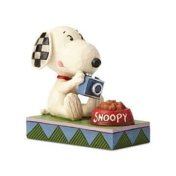 Peanuts by Jim Shore Foodie Snoopy Canine Connoisseur