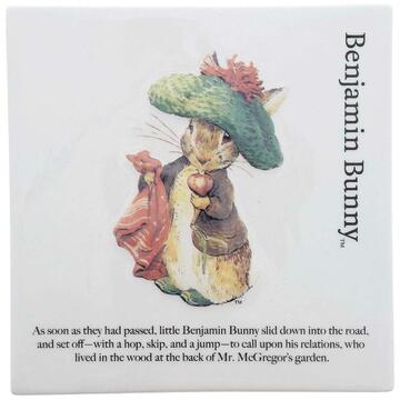 Beatrix Potter Nursery Benjamin Bunny Decorative Wall Plaque