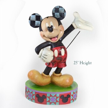 Disney Traditions Mickey Mouse 65cm Extra Large Statue The One And Only