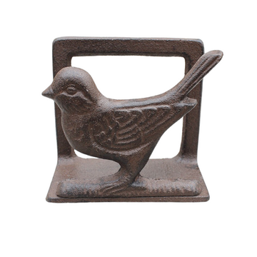 Vintage Cast Iron Bird Napkin Holder