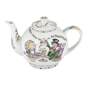 Cardew Design Alice in the Wonderland 4-Cup Teapot