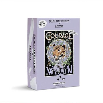 Luckies Print Club - Courage is Within Puzzle