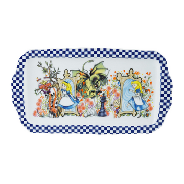 Cardew Design Alice Through The Looking Glass Rectangular Tray