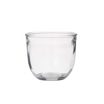 Rogue Clear Glass Fish Bowl Pot 13cm