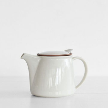 Kinto Brim Teapot 450ml - White