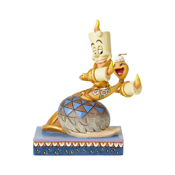 Disney Traditions  Lumiere & Feather Duster Beauty & The Beast