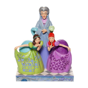 Disney Traditions Lady Tremaine Anastasia and Drizella Figurine