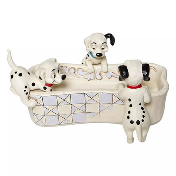 Disney Traditions 101 Dalmatians Puppy Bowl Bone Dish