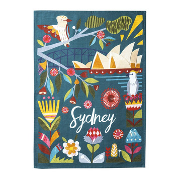 Australiana Sydney Tea Towel