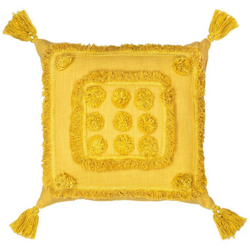 Amalfi Tulare Cotton Scatter Cushion Yellow