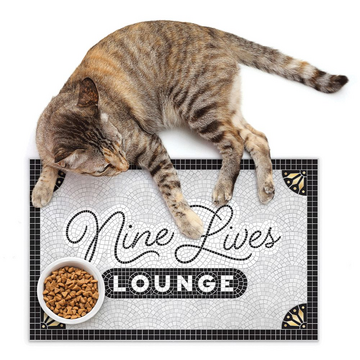 Fred Howligans Pet Placemat Nine Lives Lounge