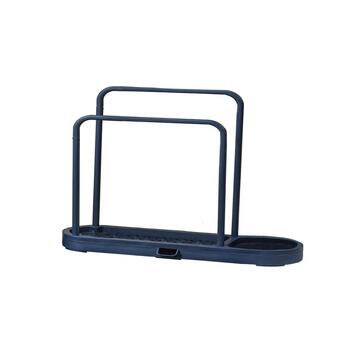 Sink Tidy Counter Top Drainage Rack Navy Edition