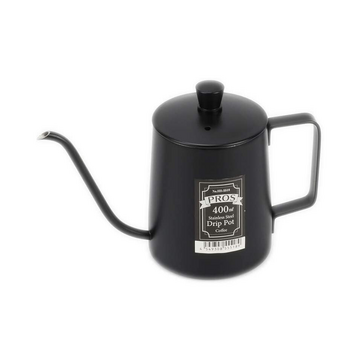 Pearl Metal Black Pour Over Kettle 400ml