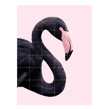 IXXI Black Flamingo Wall Art 120x160cm