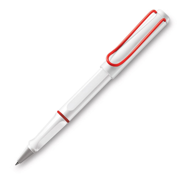 LAMY Safari Rollerball Pen White/Red