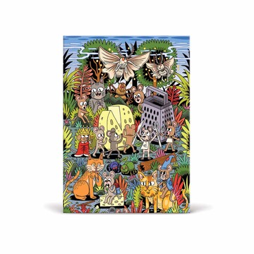 Fred Cheese World 1000 Piece Jigsaw Puzzle