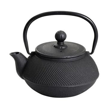 And Ai Cast Iron Tetsubin Teapot Stone Black 600ml
