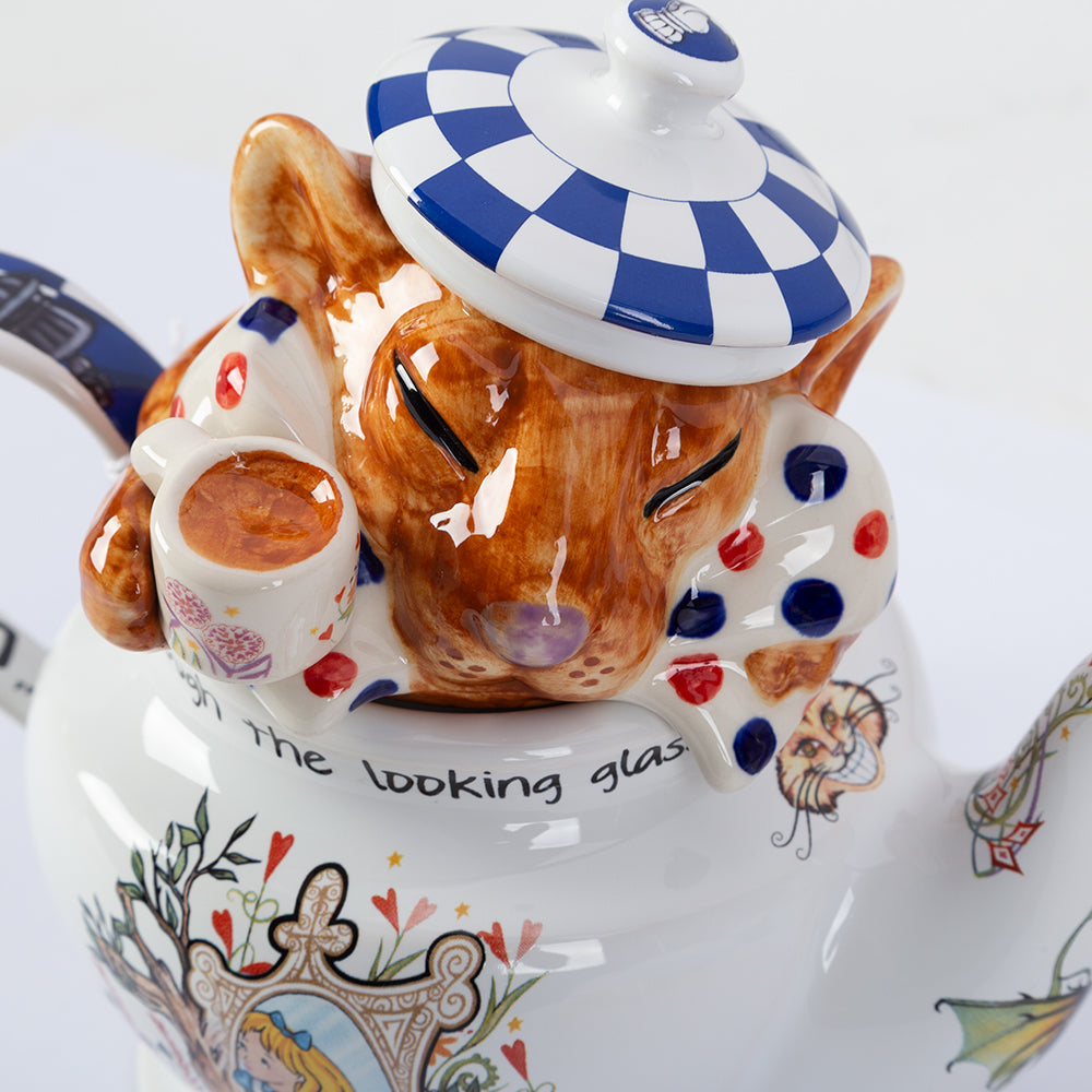 The Teapottery Alice In Wonderland Dormouse Teapot