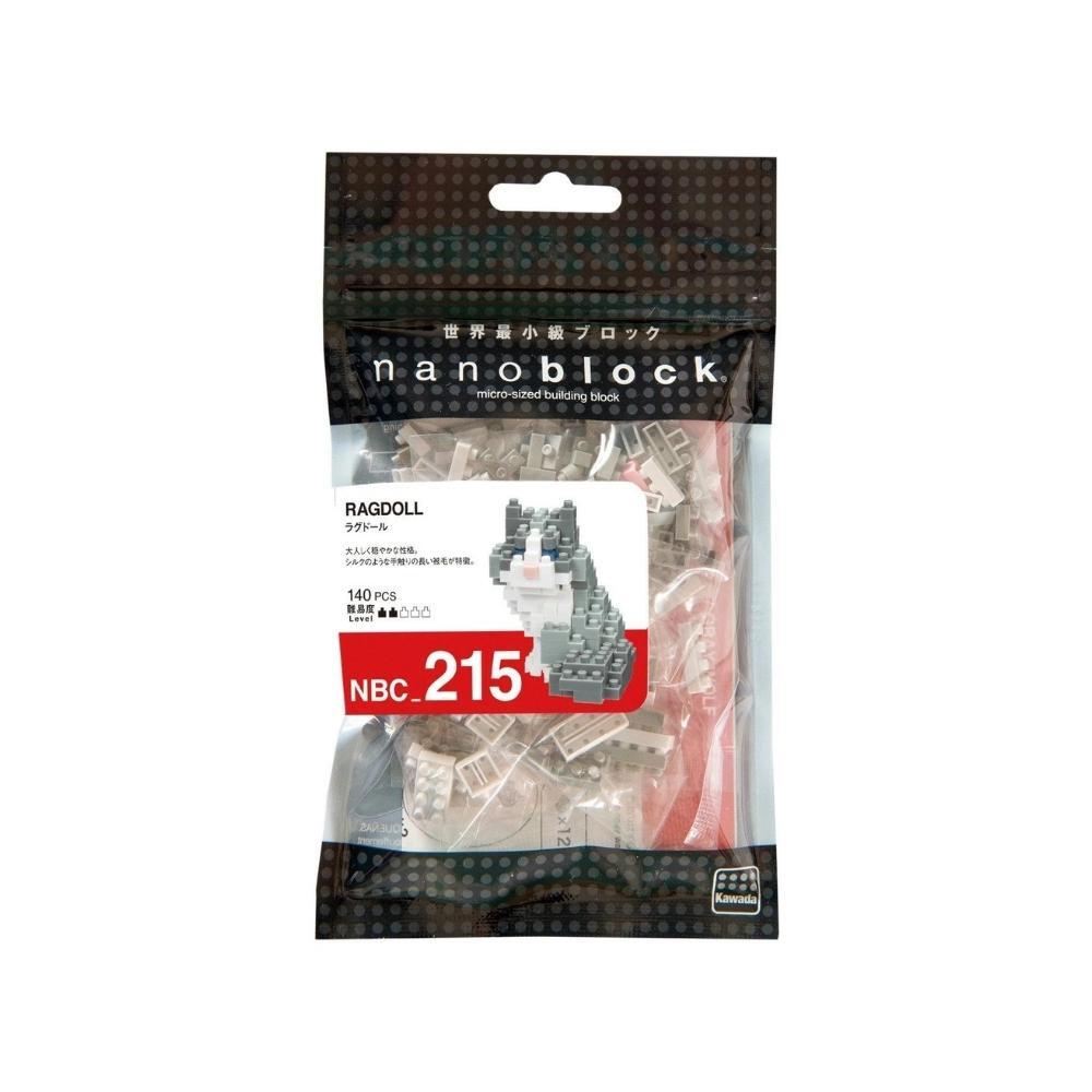 Nanoblock NBC_215 Ragdoll Cat