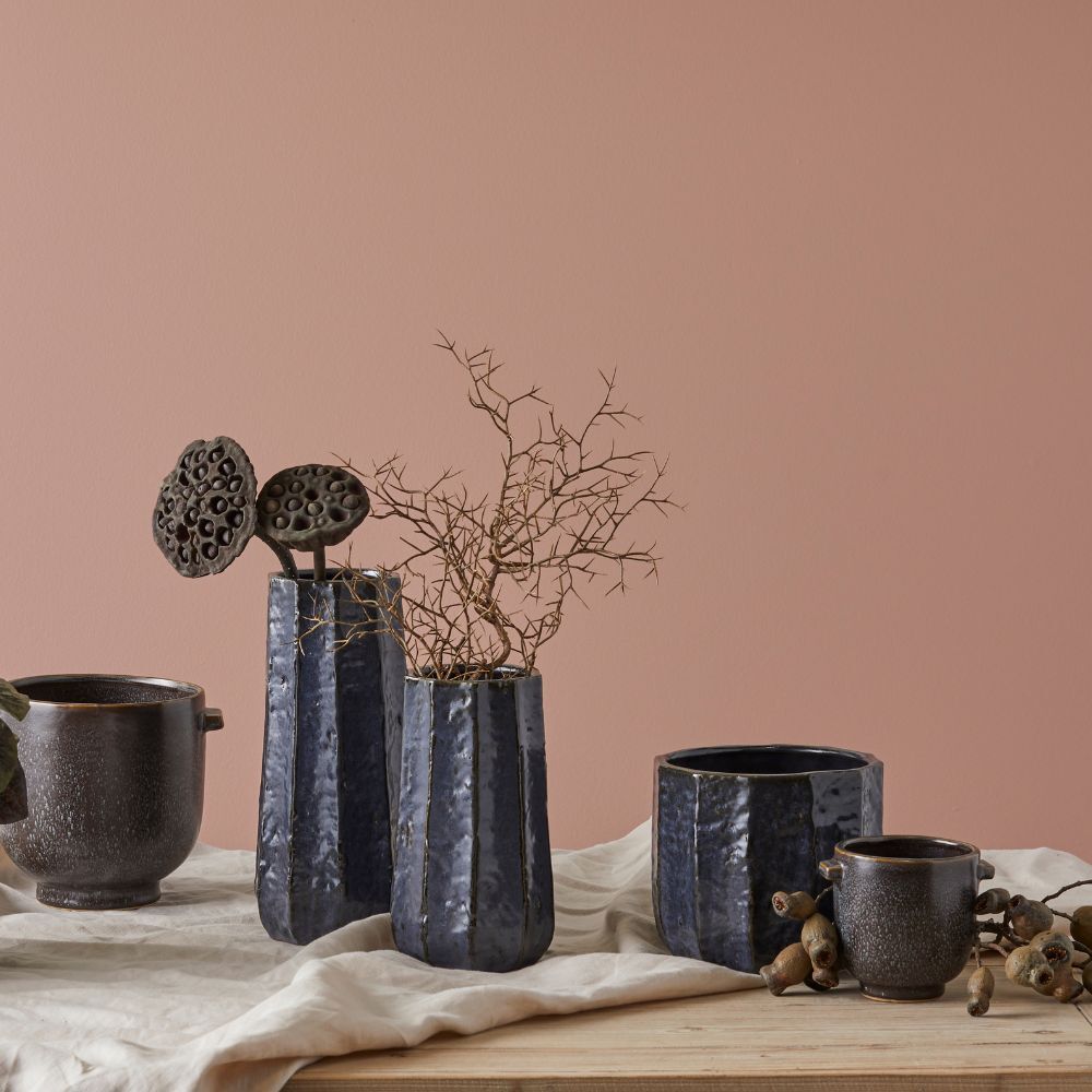 Rogue Beatrix Pot Dark Blue 16cm