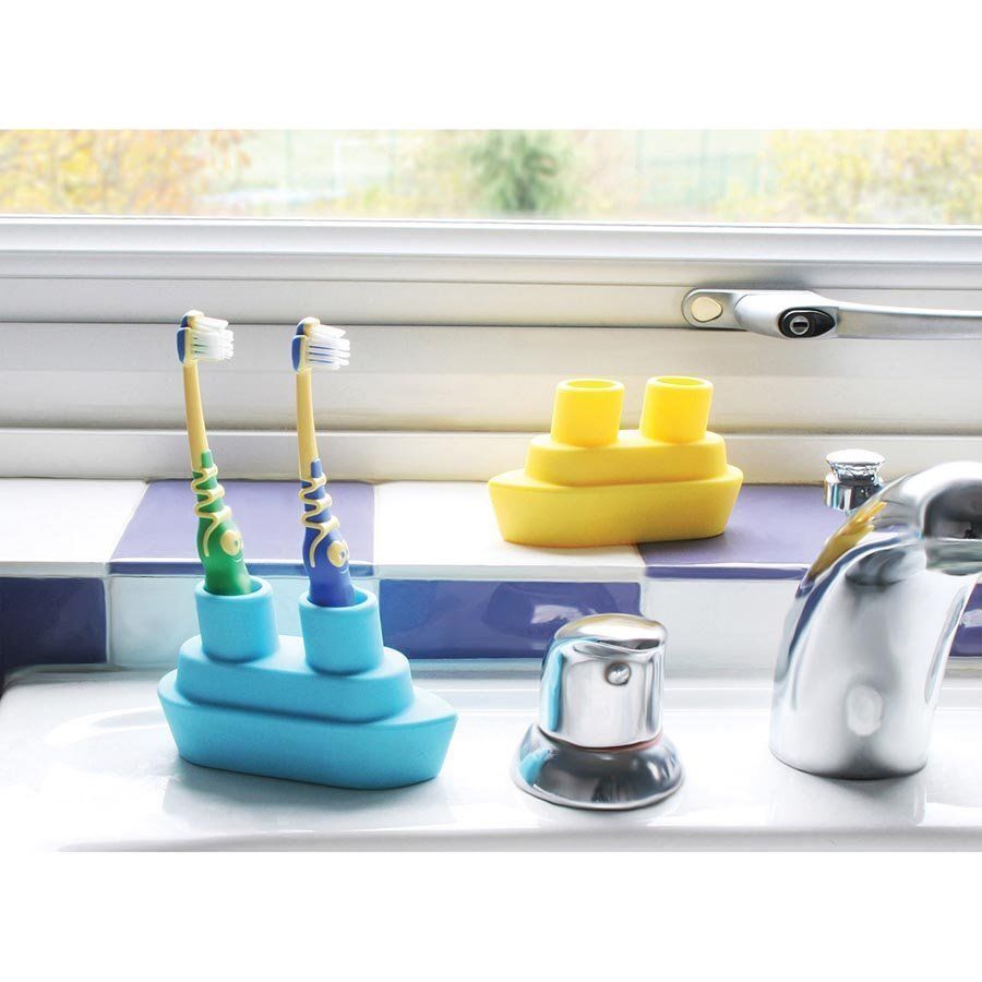 J-ME TugBoat Dual Toothbrush Holder