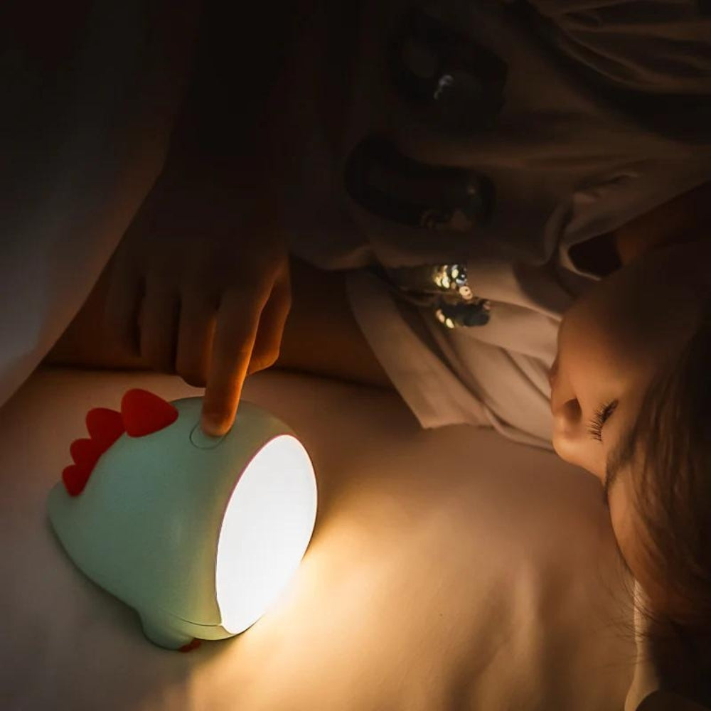 Rechargable Dinosaur Children Night Light with Timer