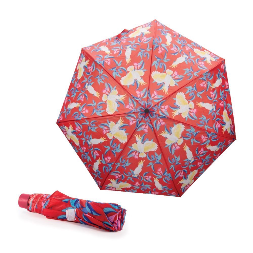 The Australian Collection Compact Foldable Umbrella - Birds (Assorted)