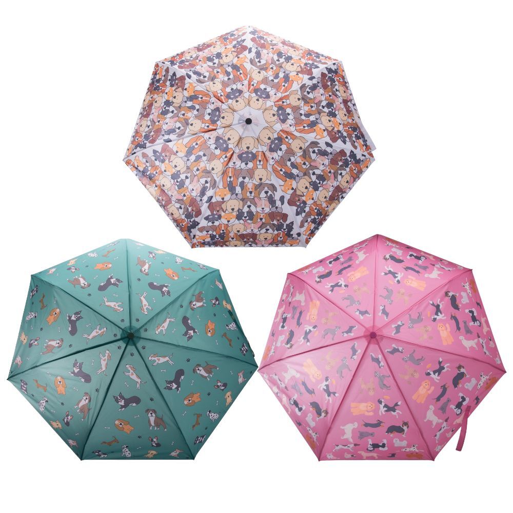 The Dog Collective Compact Foldable Umbrella (Assorted)