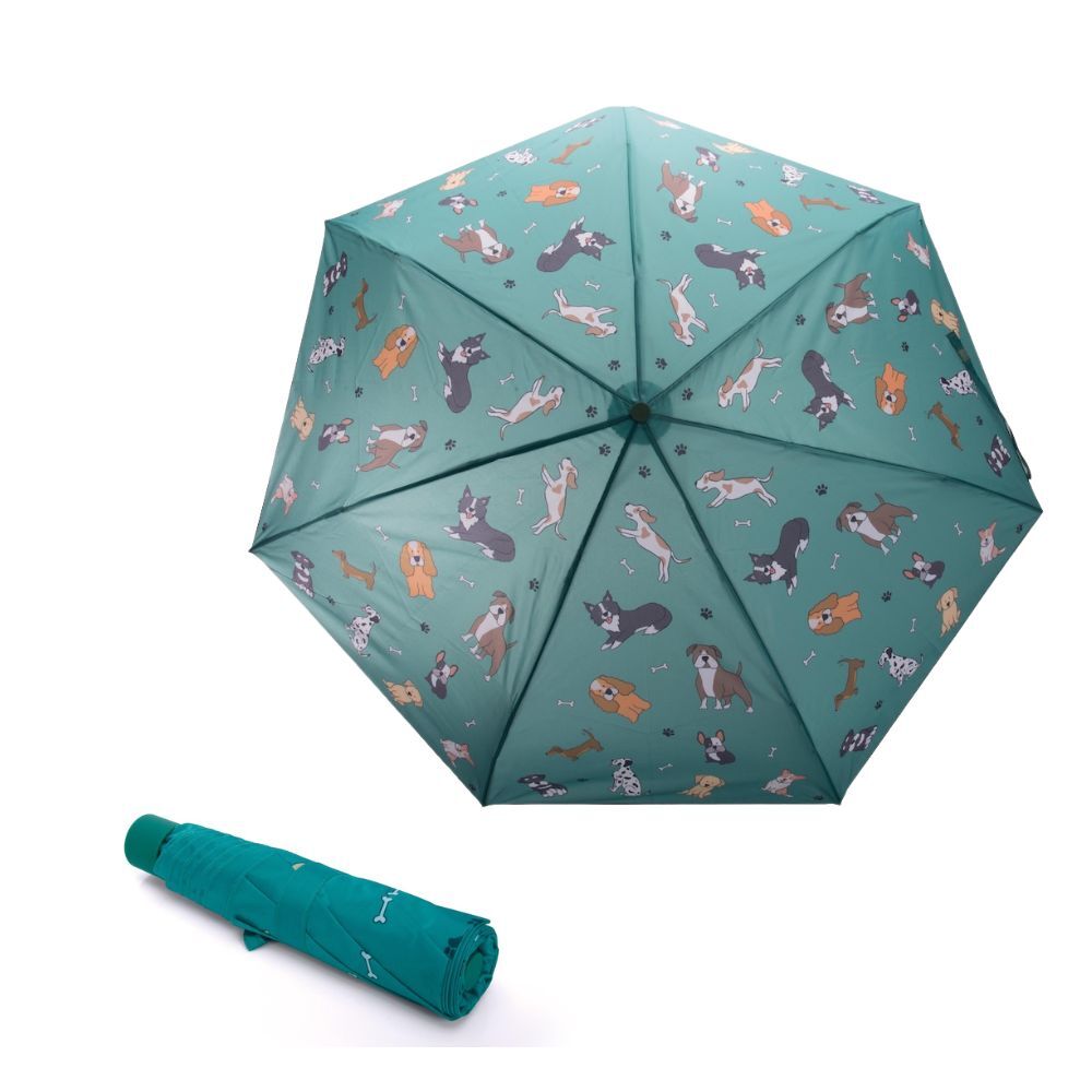The Dog Collective Compact Foldable Umbrella (Assorted)