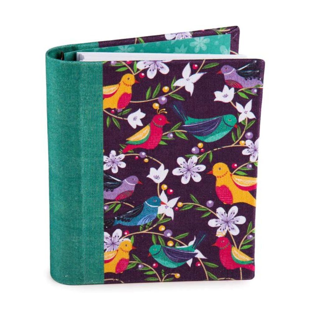 PepperPot Blossom Birds Mini Address Book
