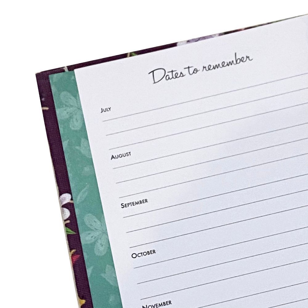 PepperPot Blossom Birds Mini Address Book