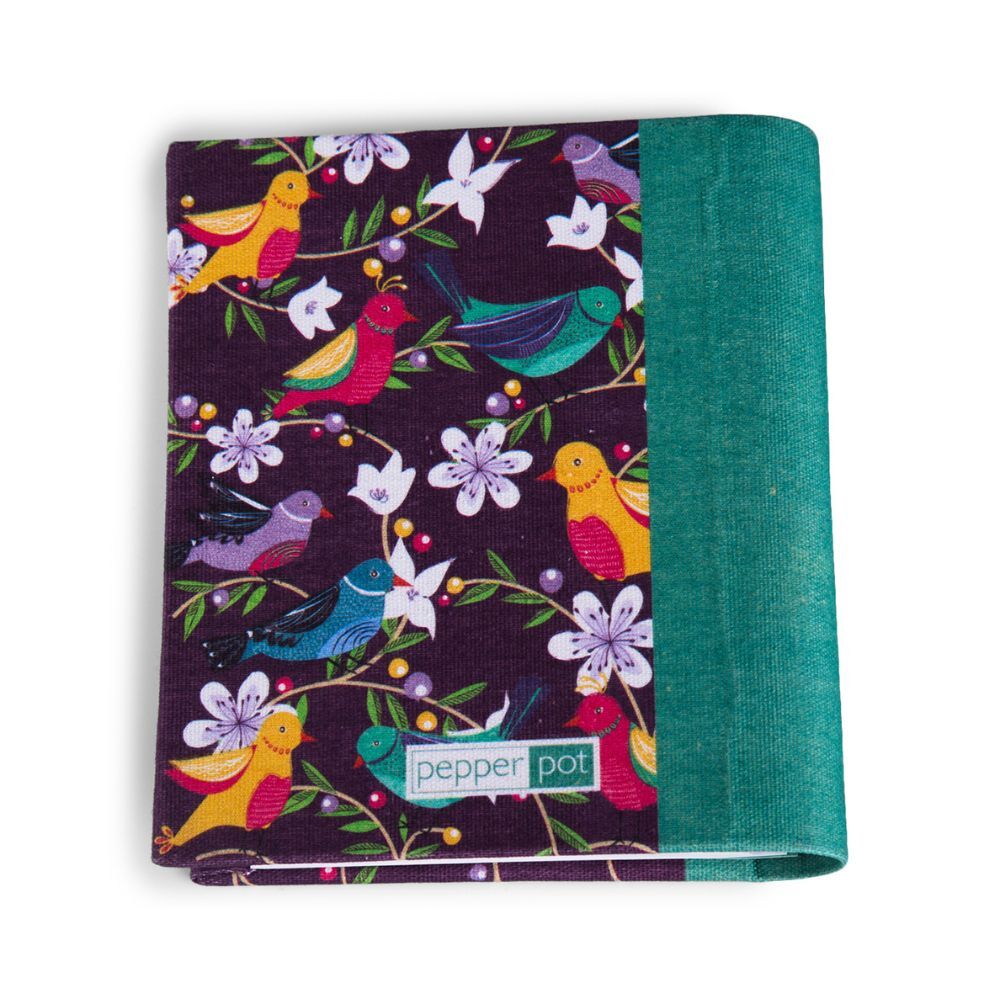 PepperPot Blossom Birds Mini Address Book
