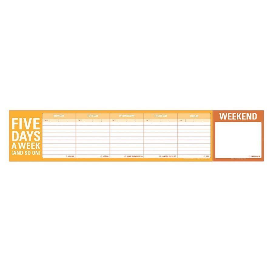 Knock Knock Five Days a Week Keyboard Pad