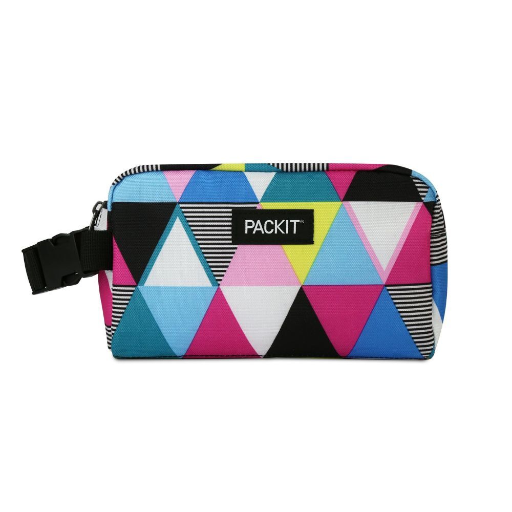 PACKIT Freezable Snack Box - Triangle Stripes