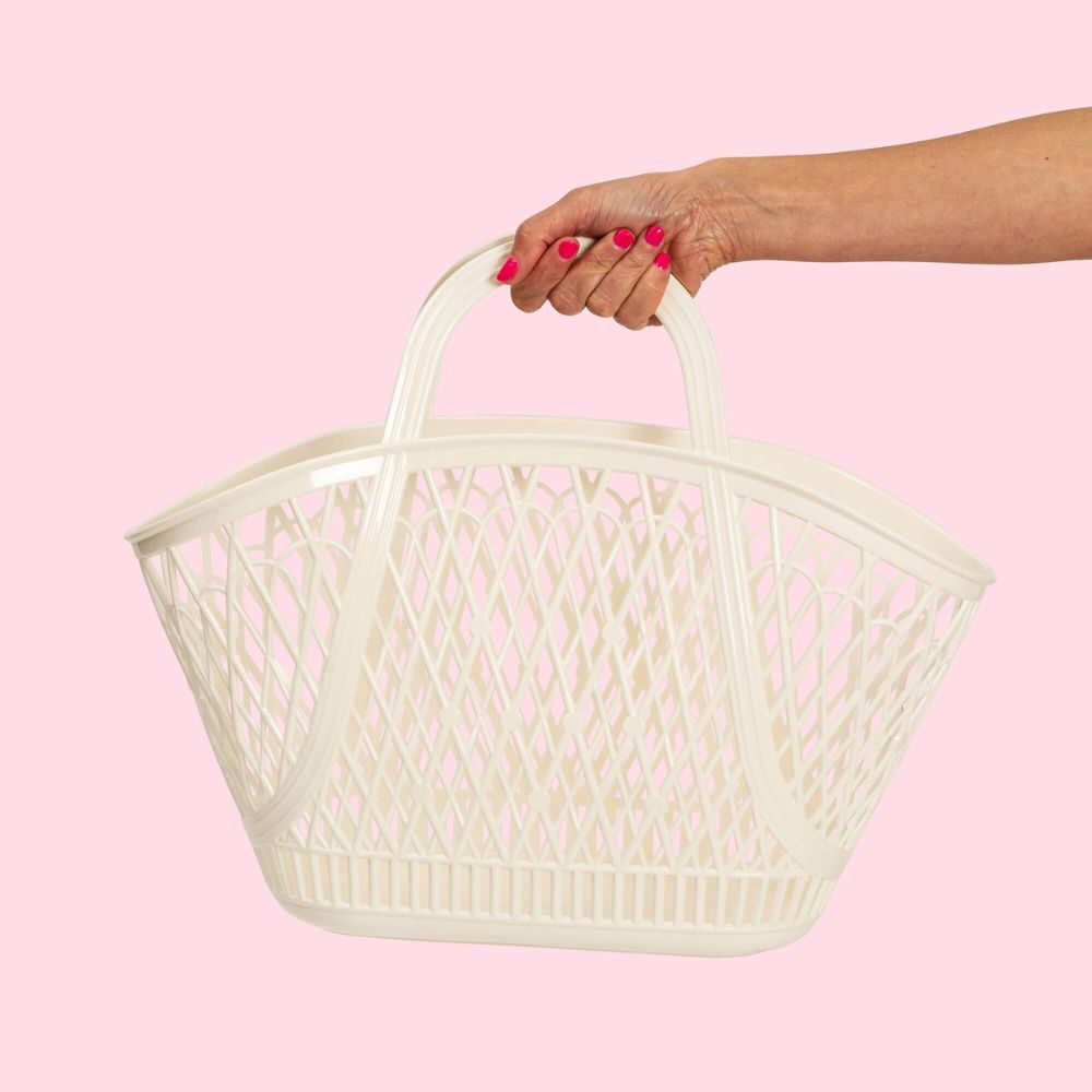 Sun Jellies Betty Basket Cream