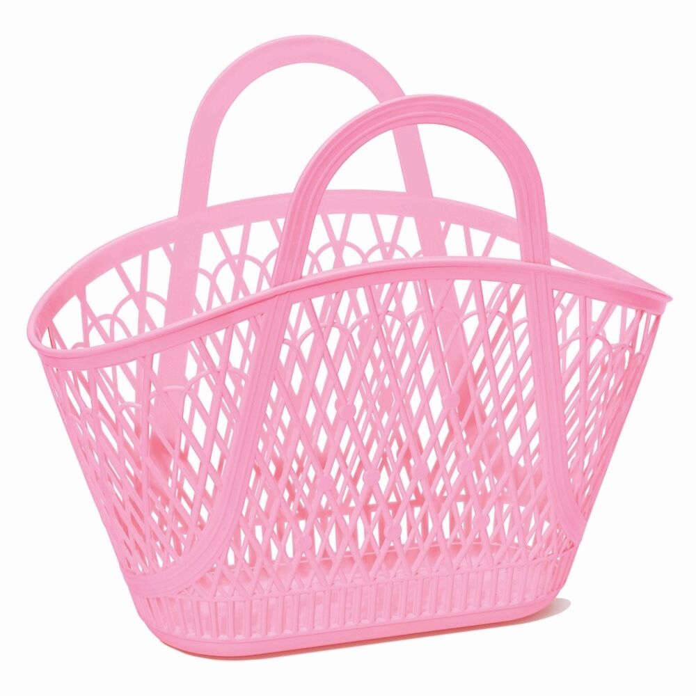 Sun Jellies Betty Basket Bubblegum Pink