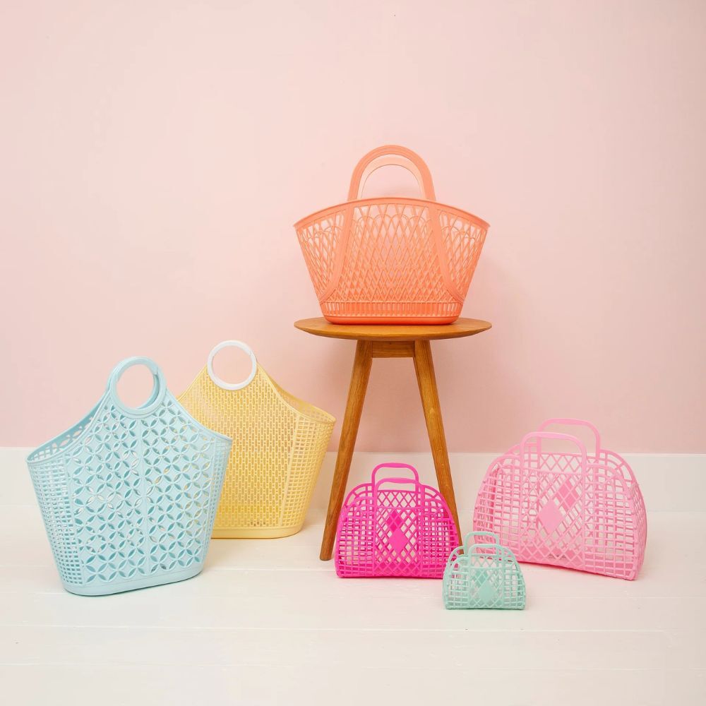 Sun Jellies Betty Basket Peach