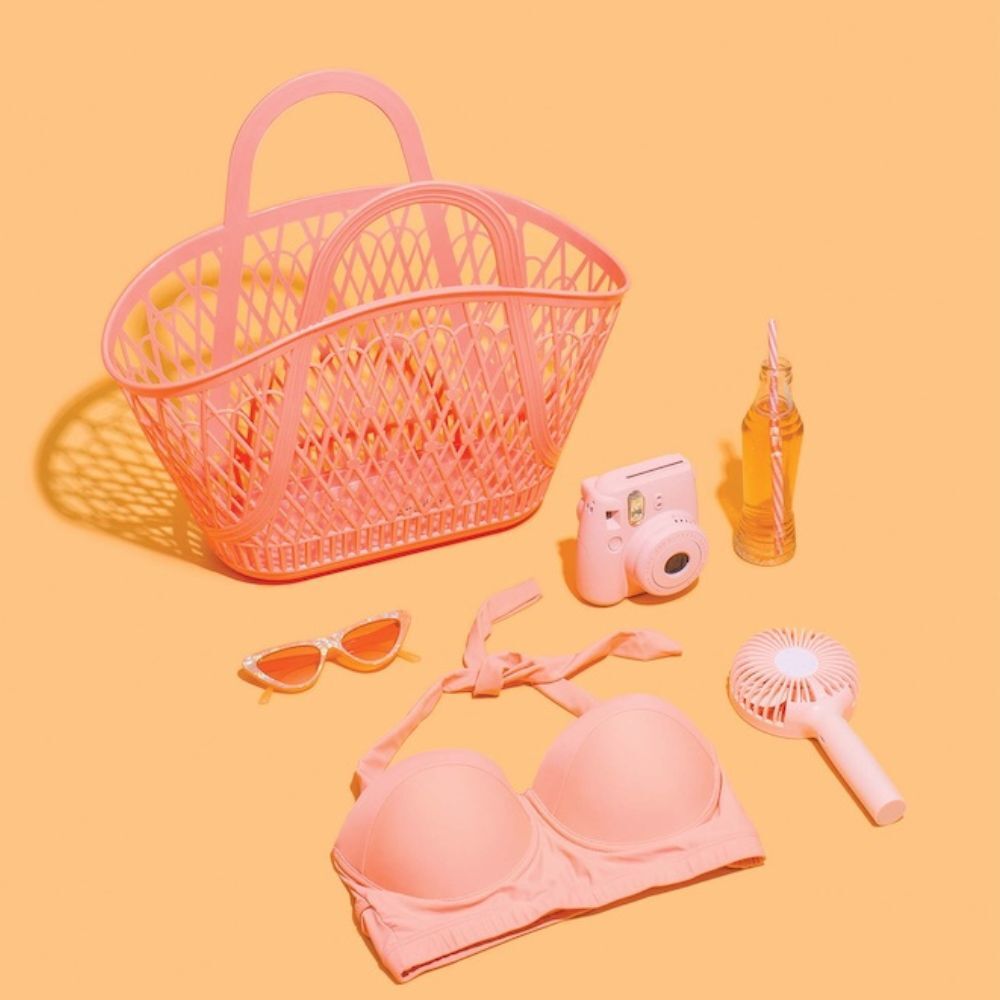 Sun Jellies Betty Basket Peach