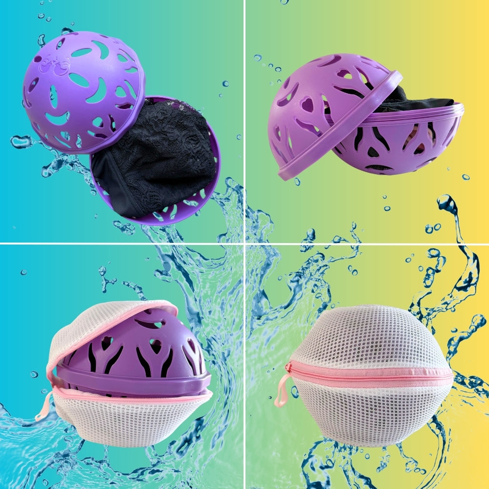 Lingerie Bra Wash Case and Laundry Bag (2 Set)