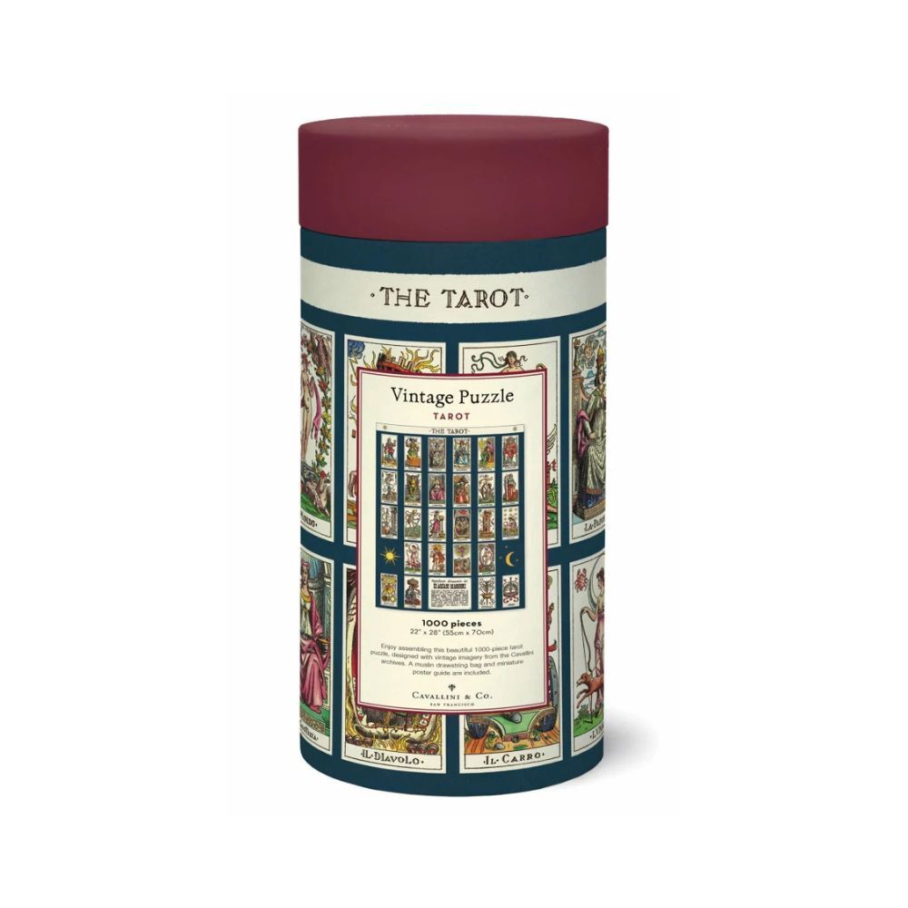 Cavallini Vintage Puzzle Tarot 1000 Piece